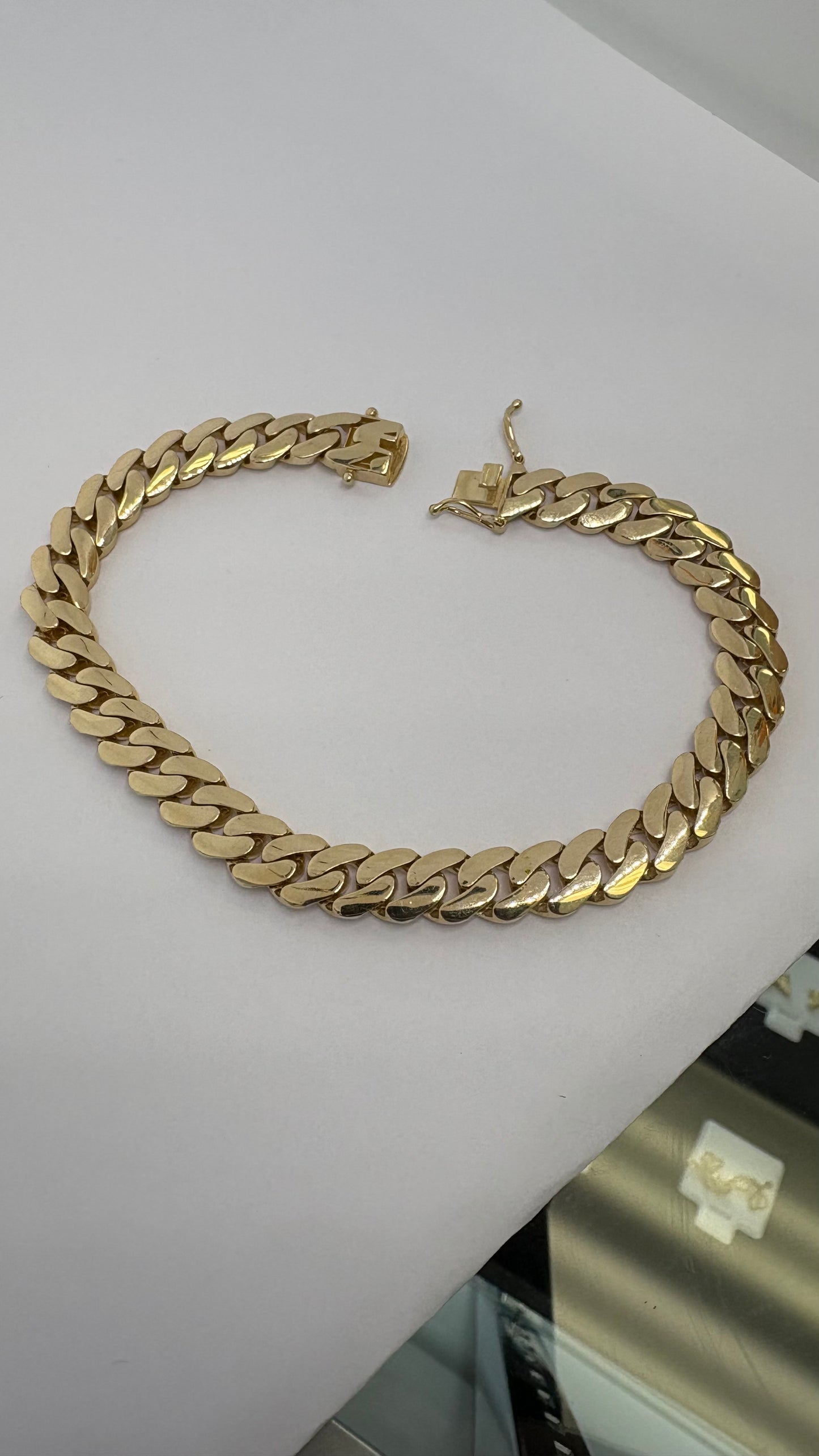 Cuban link bracelet