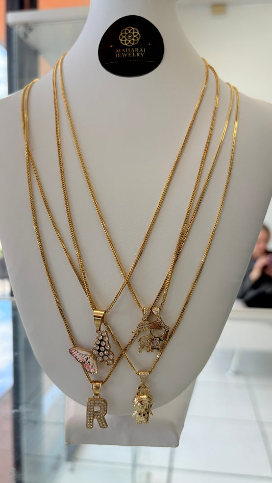 Cadenas franco oro 10k