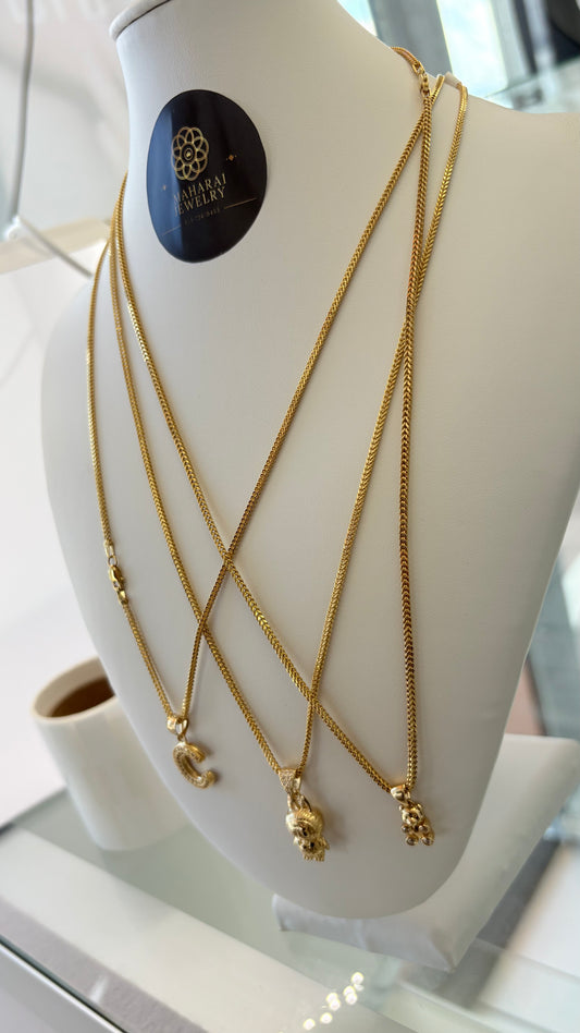 10-karat gold chain