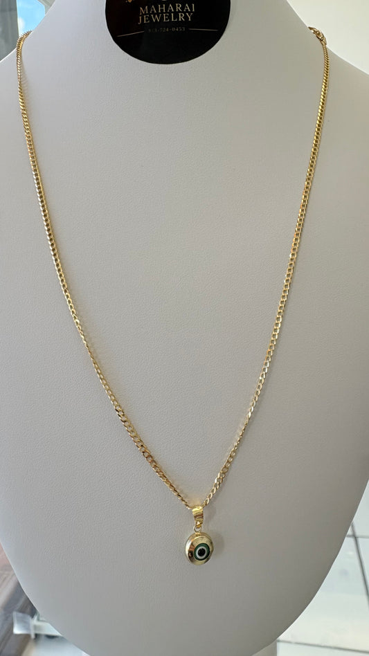 10-karat gold chain