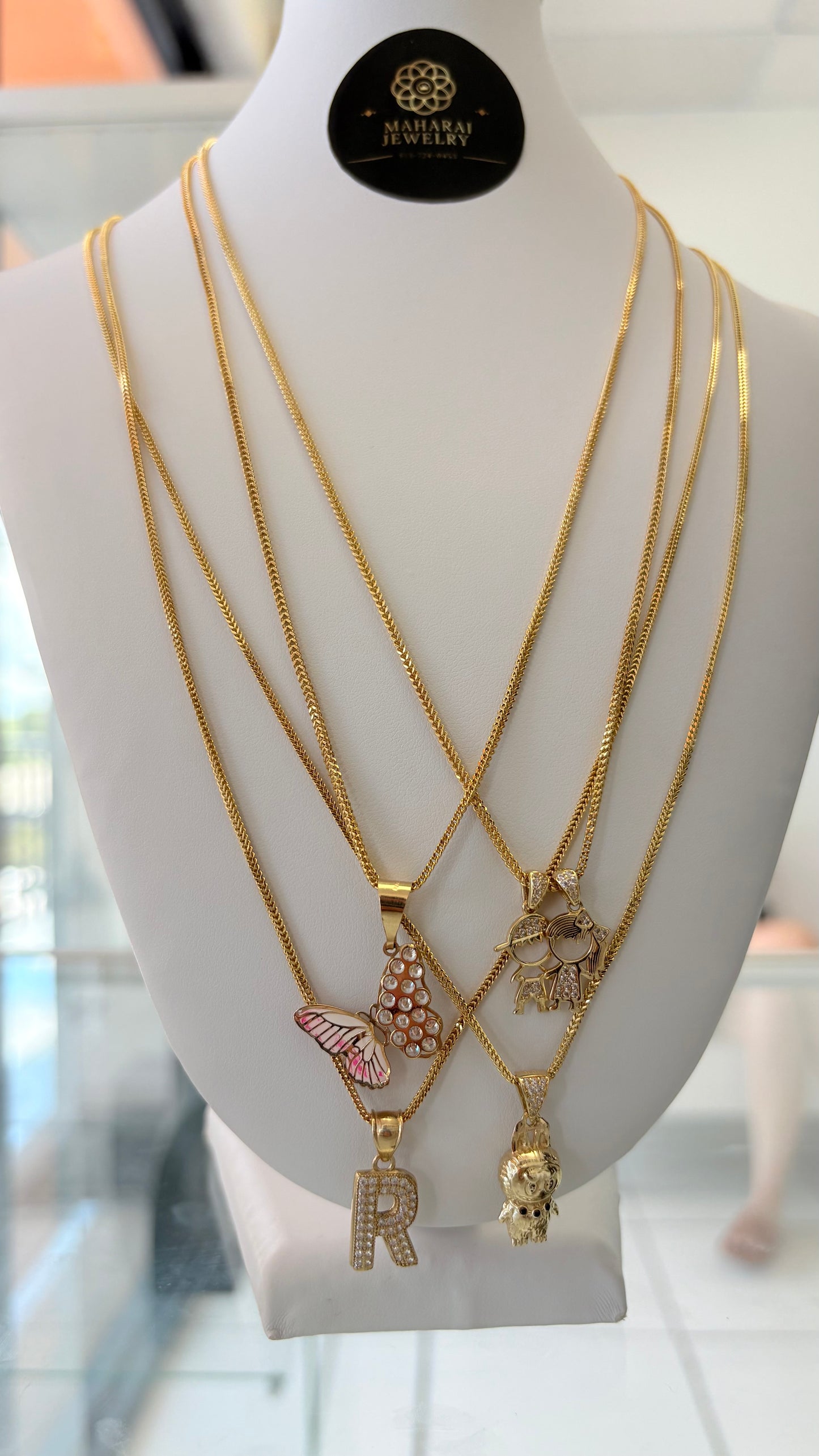 Cadenas franco oro 10k