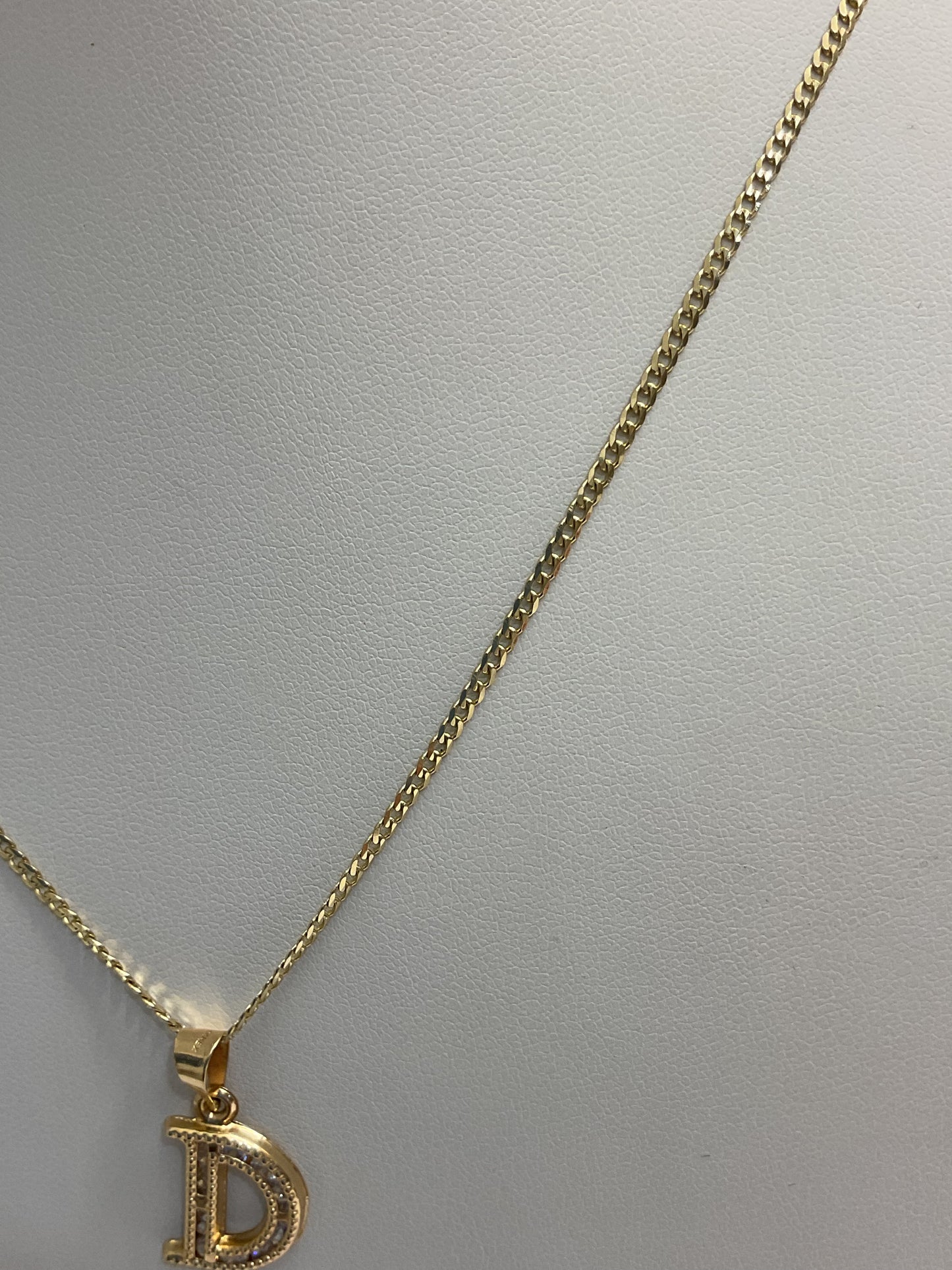 Cadena corte brillo sólida